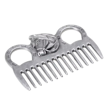 10-IN-1 Horse Grooming Tool Set Cleaning Kit Mane Tail Comb Massage Curry Brush Sweat Scraper Hoof Pick Curry Comb Scrubber