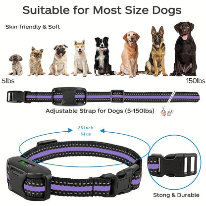 3300Ft Electric Dog Training Collar Remote Control Waterproof Pet Behaviorfor 5-120Lbs Puppy with Shock Vibration Beep